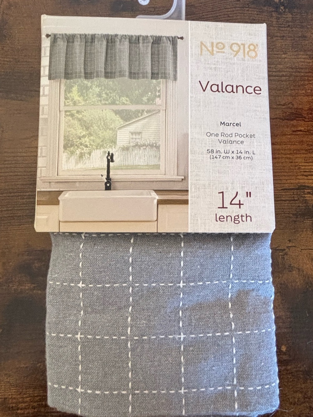NWT window valance